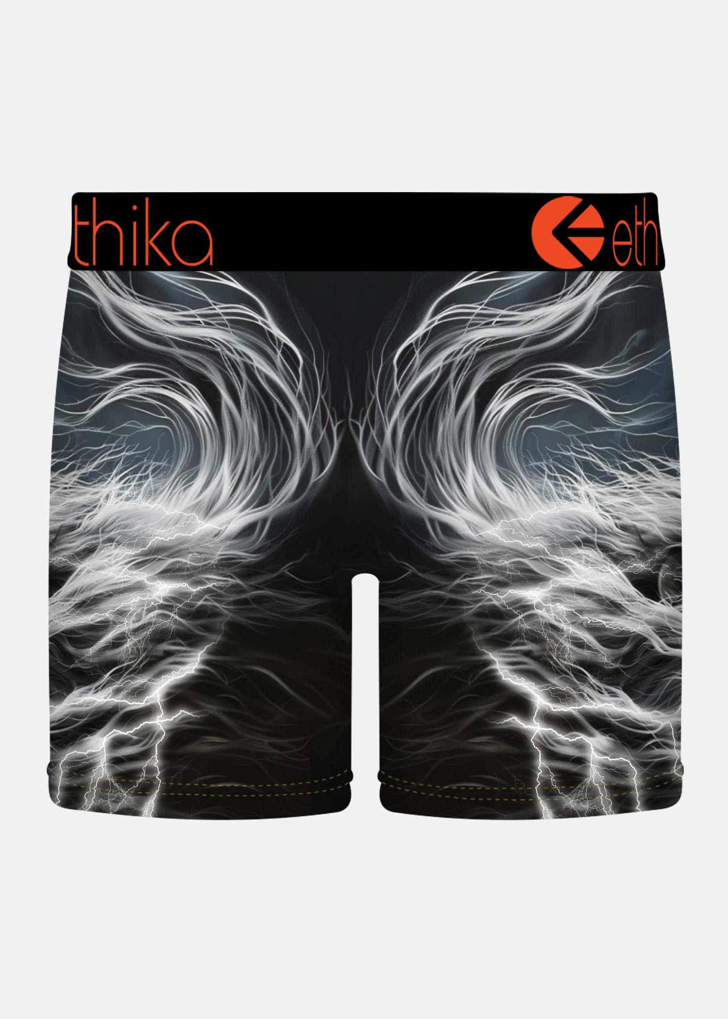 ◆ ihika ◆ Ethika Men's Boxer Brief, Knee Length, 4-Way Stretch