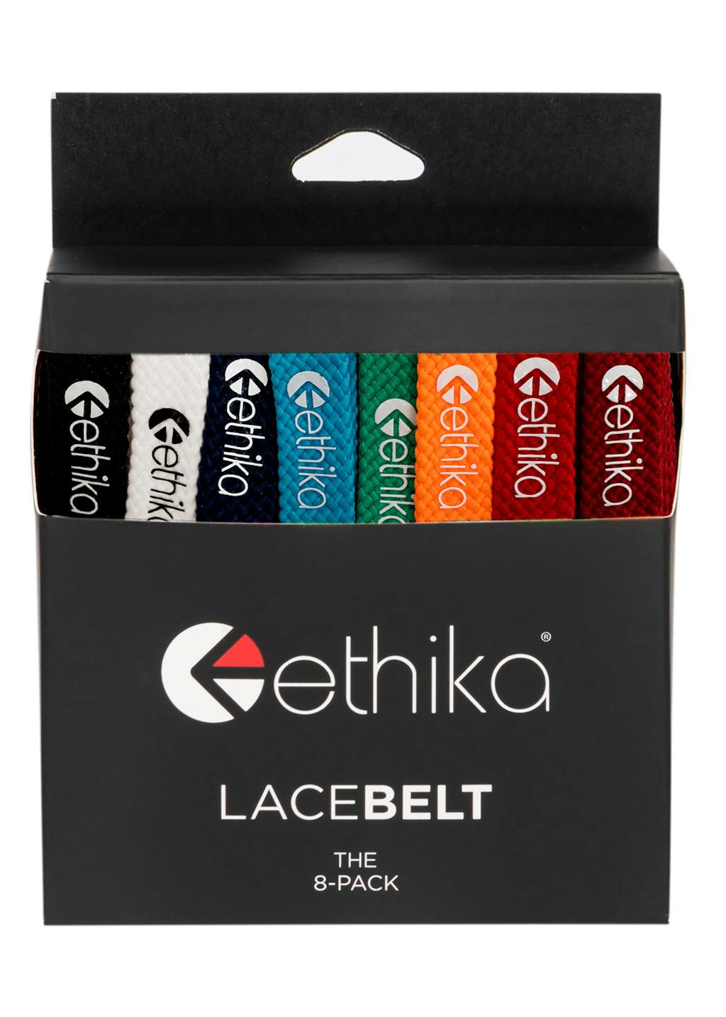 SHOELACE BELT 8 Pack Standard Colors Ethika With You Everywhere