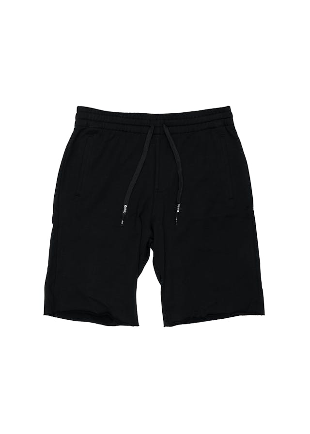 BOYS RAW EDGE SHORT Black | Ethika | With You Everywhere