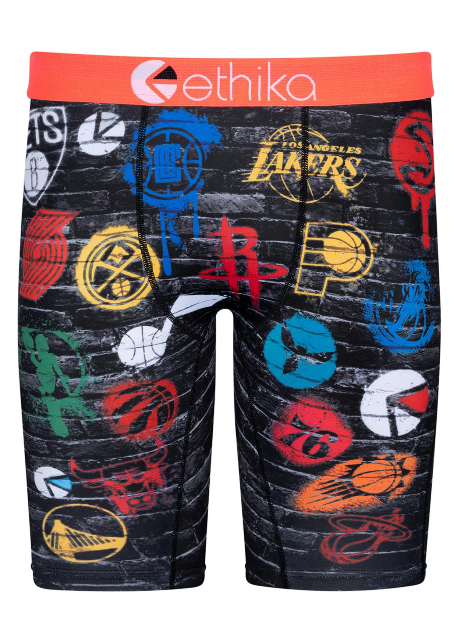 Men's Ethika Purple Los Angeles Lakers City Edition Boxer Briefs