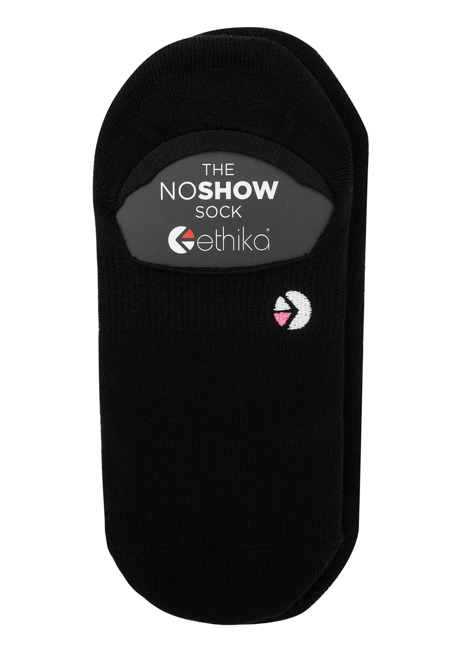 Womens No Show Socks Black Ethika With You Everywhere