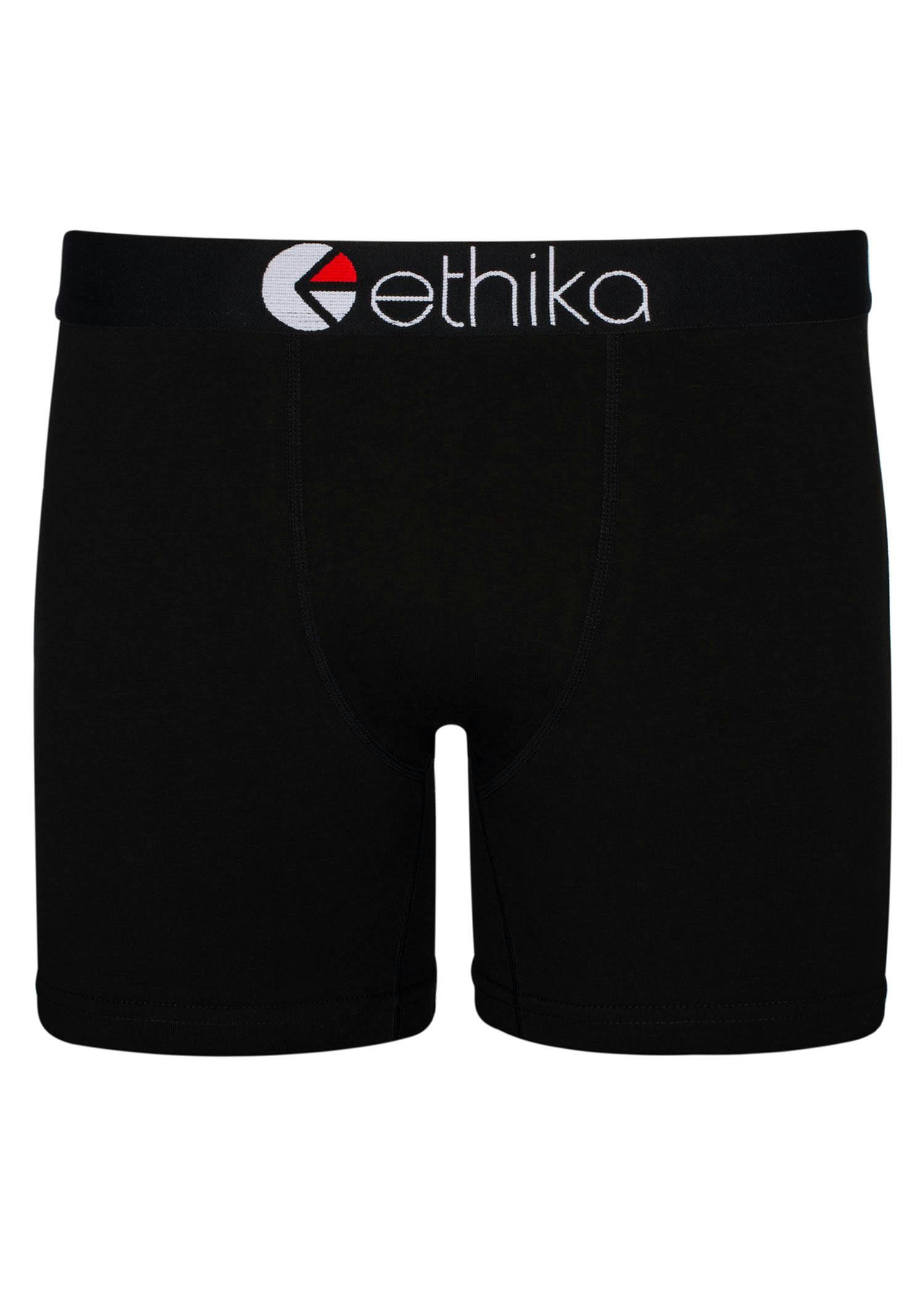 Mens Mid Cotton Blackout | Ethika | With You Everywhere