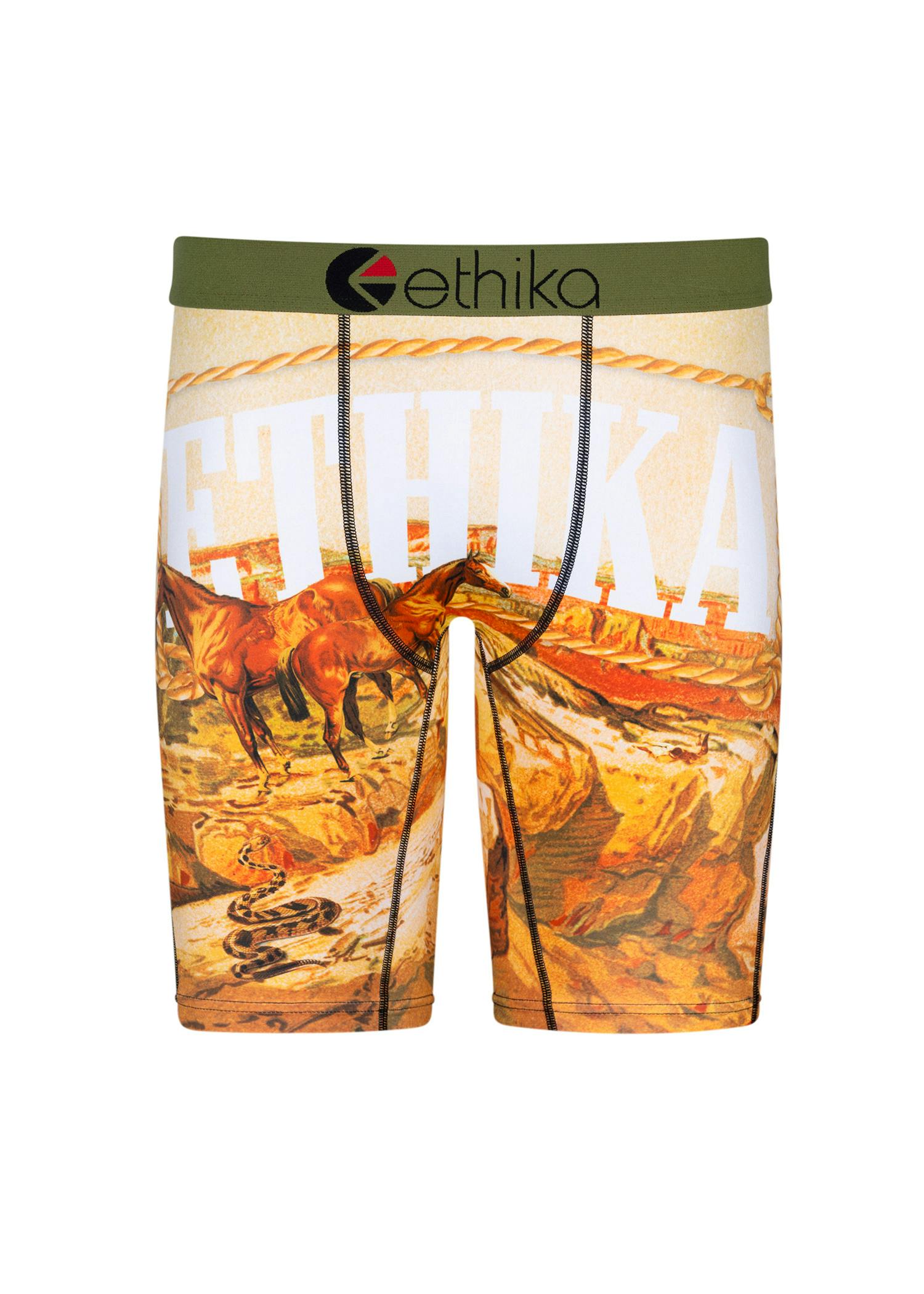 Boys Staple Polyester Without A Saddle | Ethika | With You Everywhere