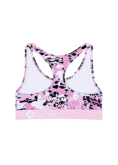 Girls Sports Bra Subzero SubZero Performance Camo Drip - Girls | Ethika ...