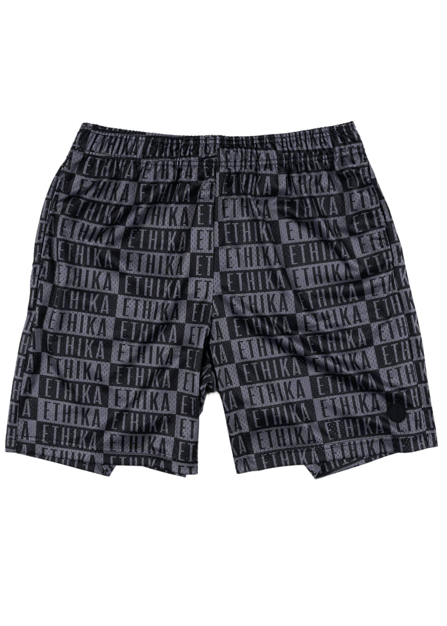 MENS BASKETBALL SHORT Imperial Black Ethika