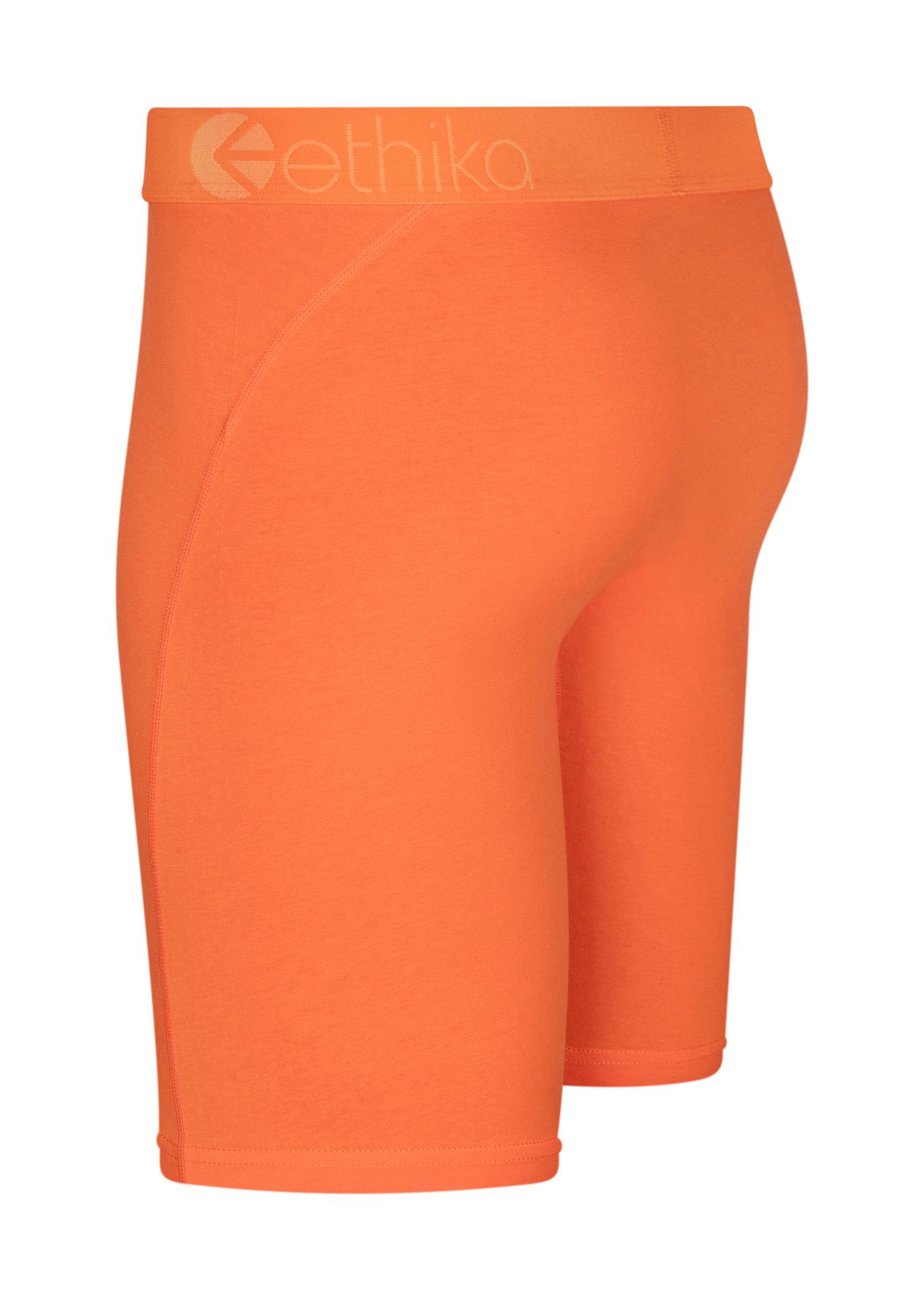 Mens Staple Cotton Tangerine Ethika With You Everywhere