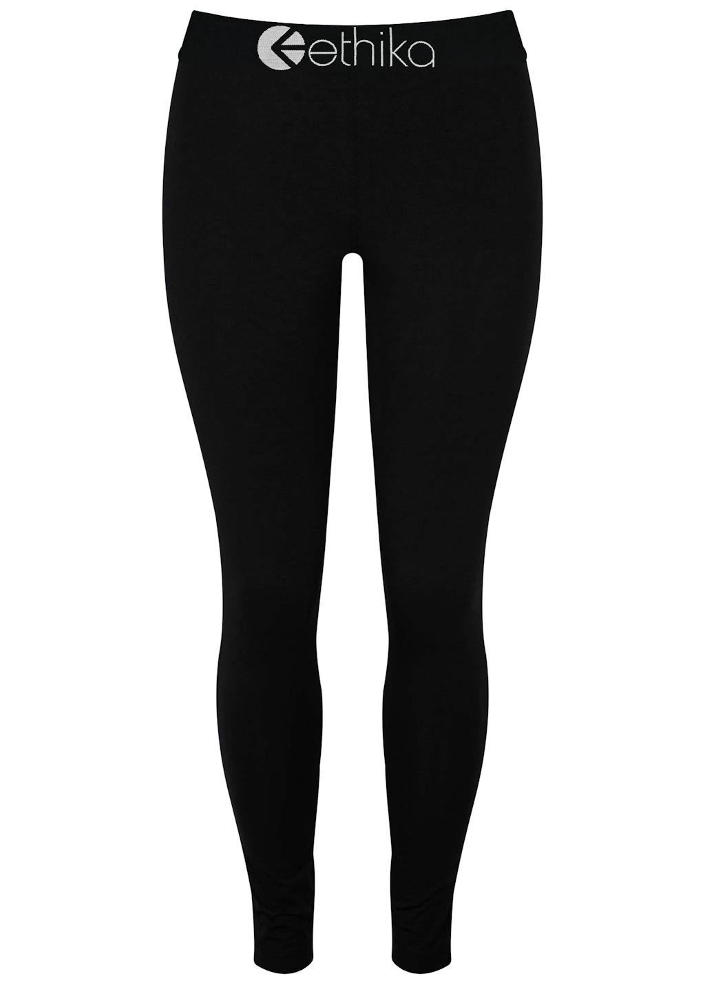 Womens Leggings Modal Premium Modal - Black | Ethika®