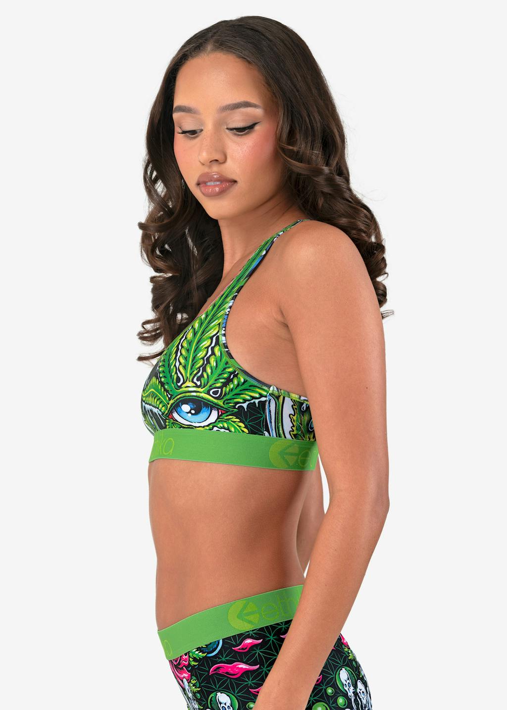 WOMENS SPORTS BRA Drew Brophy Dank Dreams Ethika With You Everywhere