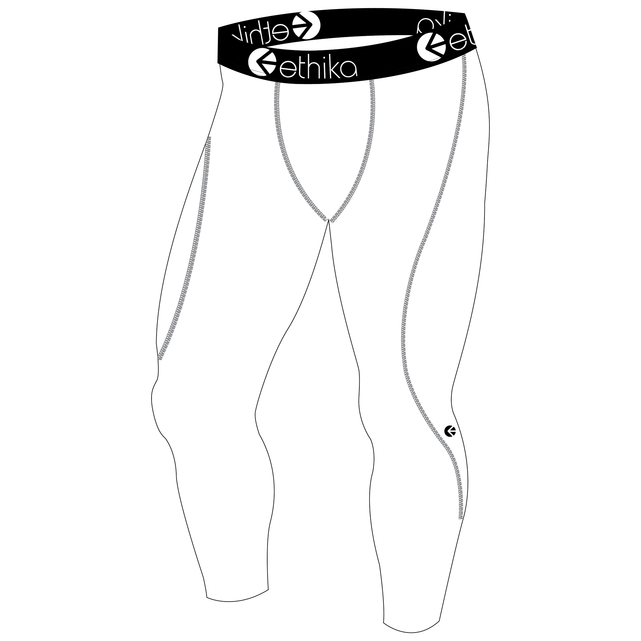Men s Subzero Performance Wear Breathable Full Tights 3 4 Tights Long Mid Length Underwear Ethika With You Everywhere